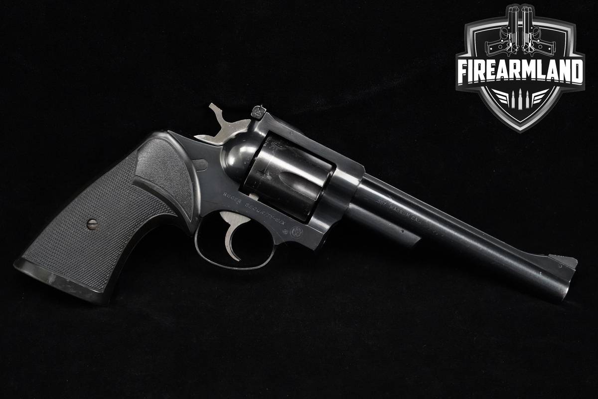 1979 Ruger Security Six 357-Magnum 6" Blued Ruger Security-Six DA/SA