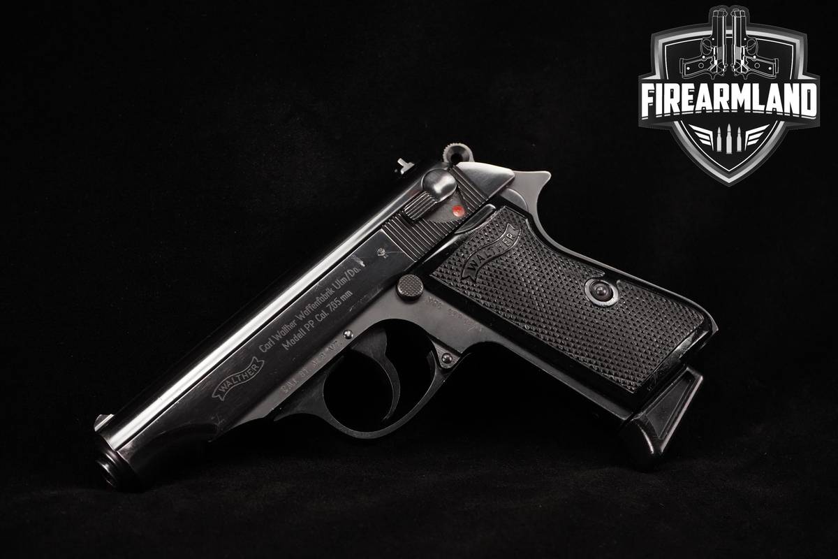 COLD-WAR 1964 Walther PP 32-ACP 3.9" Blued Walther-PP DA/SA