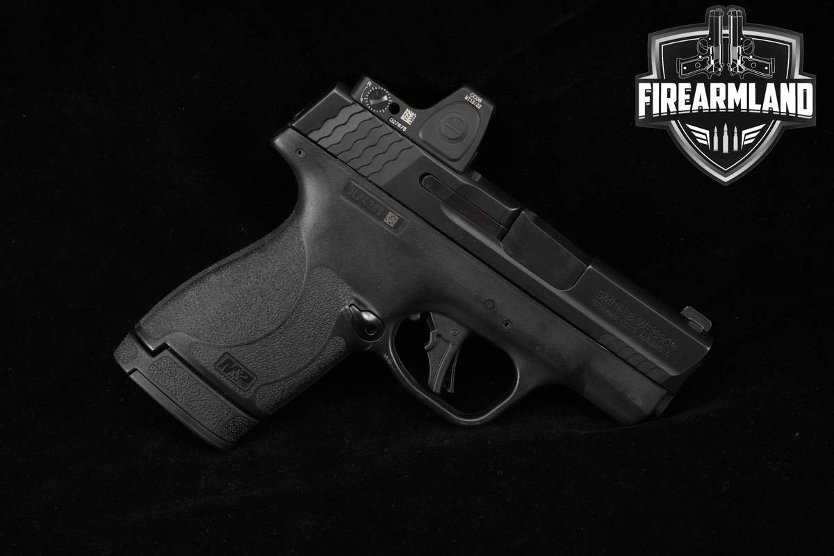 Smith & Wesson S&W M&P9 Shield Plus 9mm 3.1" Armornite M&P 9 +TRIJICON RMR