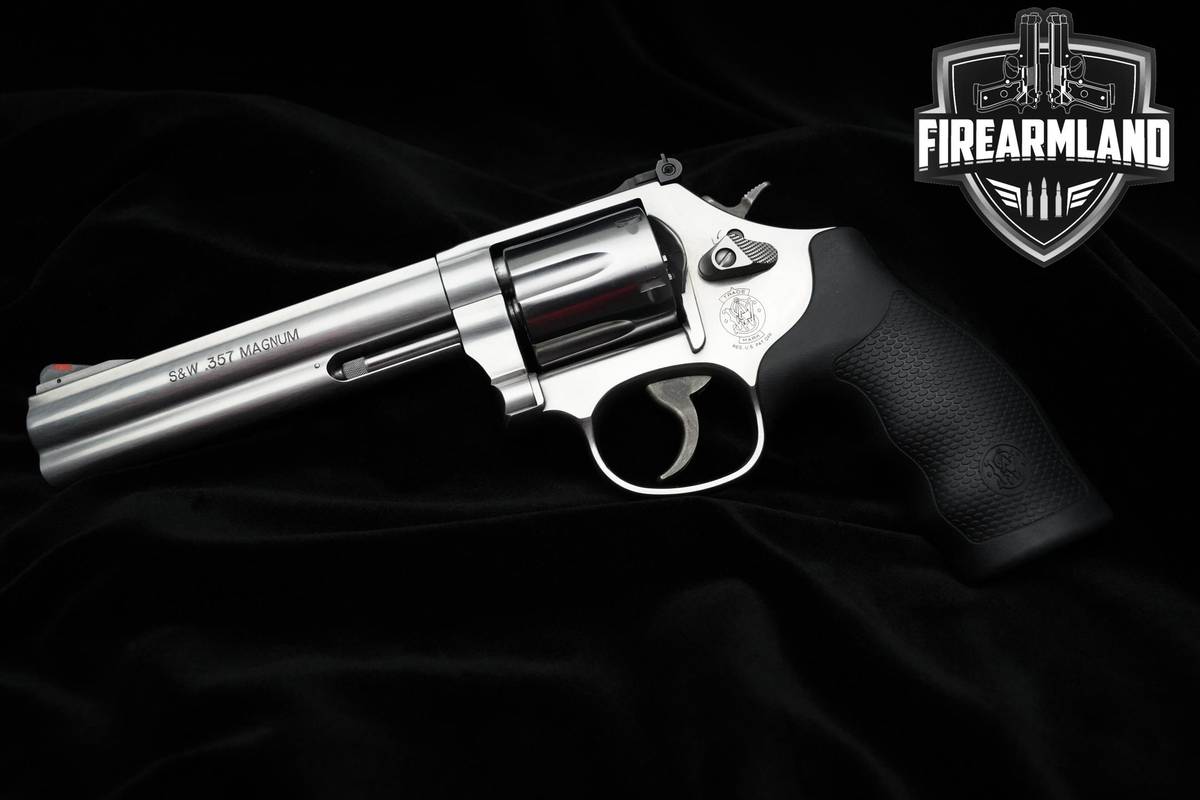 Smith & Wesson (S&W) Model 686-6 357 Magnum 6" 686-6 S&W +ORIG CASE