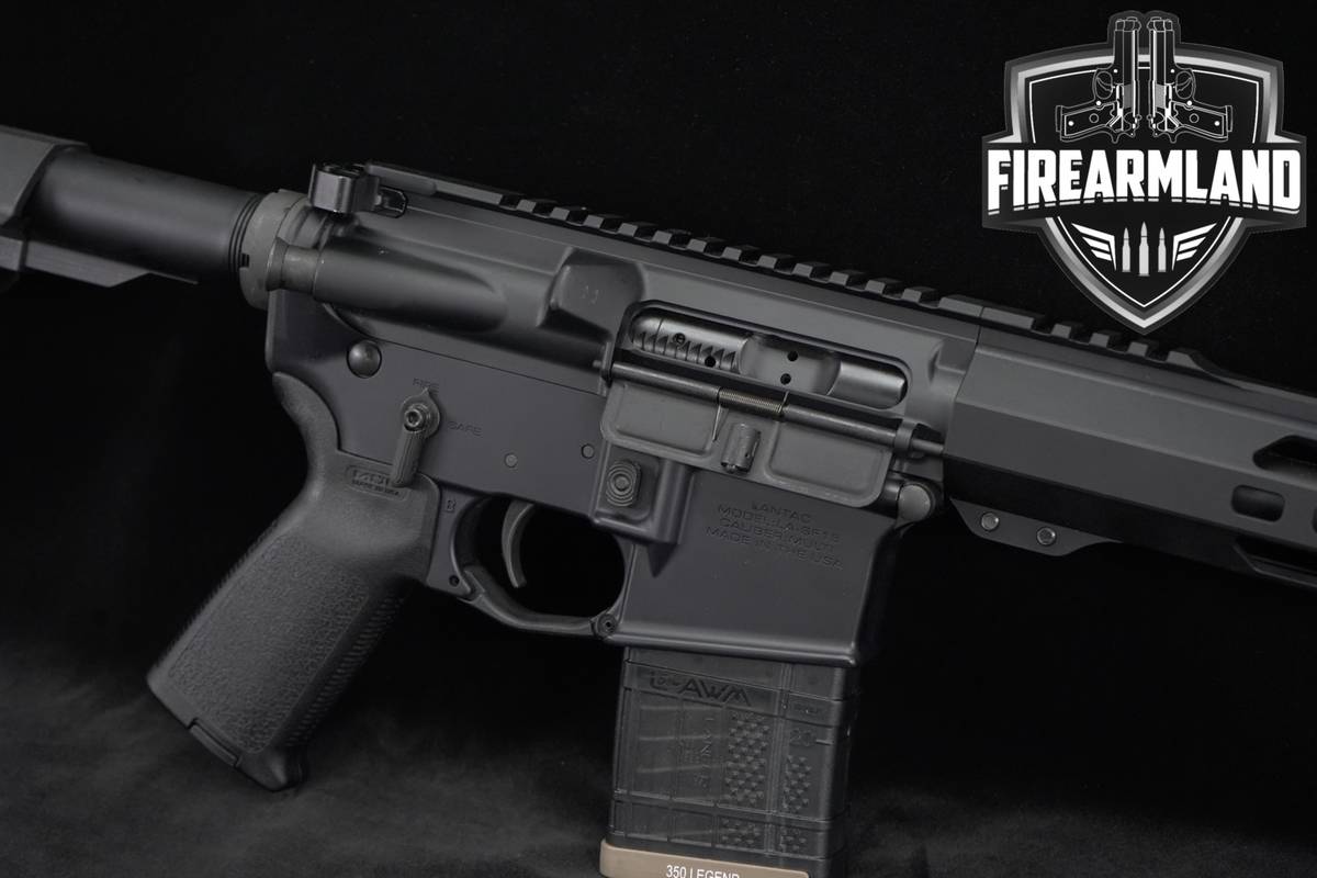 LANTAC LA-SF15 300 Blackout AR-15 Pistol AR15 10.5" THREADED SB TAC BRACE