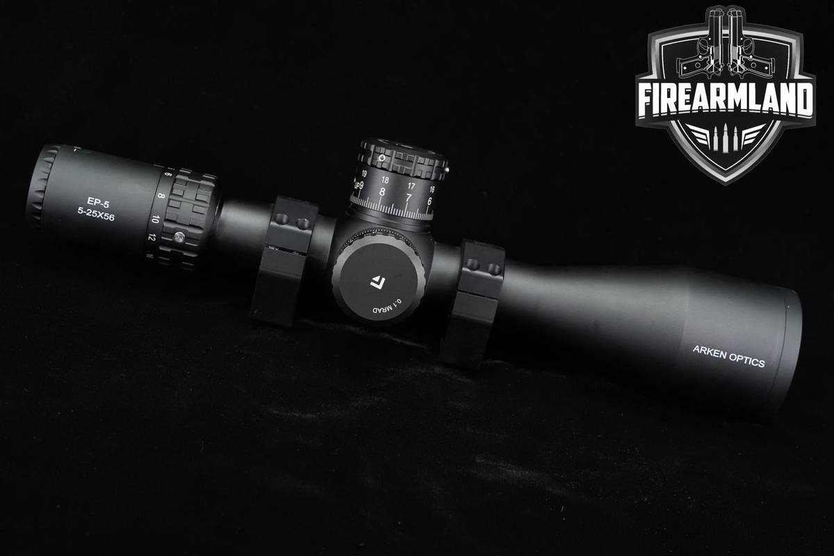 Used SCOPE Arken Optics EP-5 5-25x56 FFP VPR MIL EP5