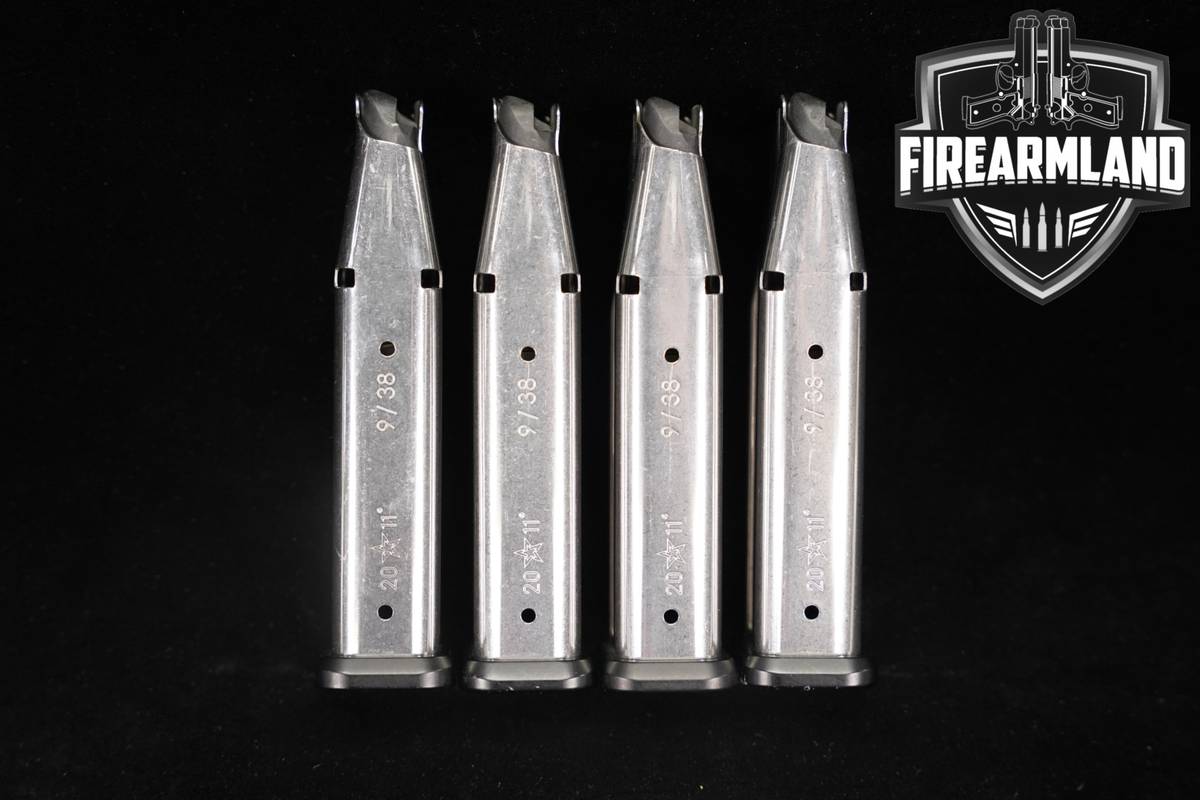 Staccato (STI) FOUR (4) 2011 G3 17-Round Magazines 9mm 38 Super Mags