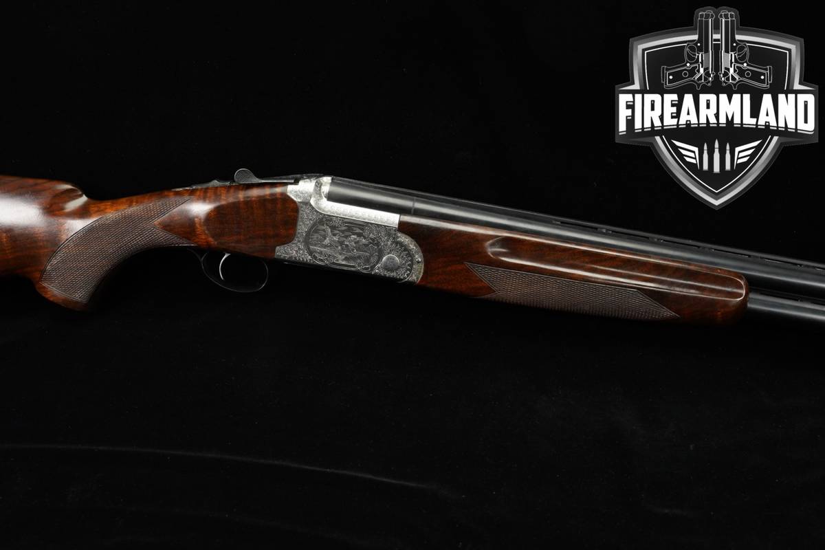 Yildiz SPZ ME Special 12-Gauge Coin Finish & Walnut O/U FACTORY ENGRAVED