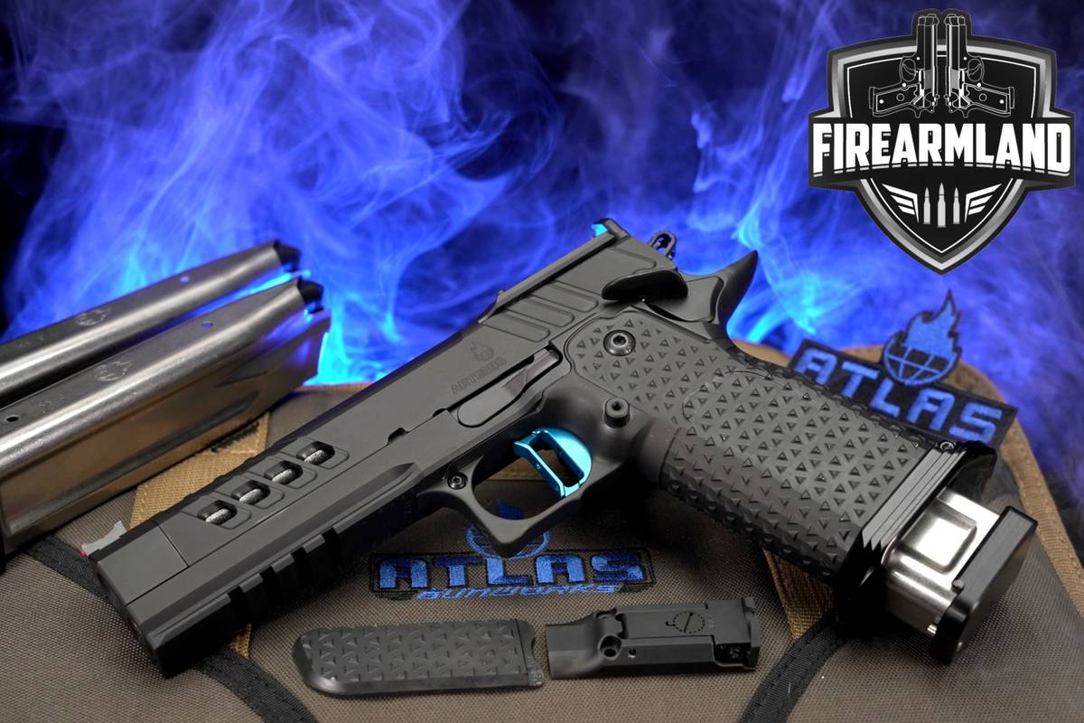 Atlas Gunworks Artemis V2 9mm 1911 5" 2011 Optic-Ready +3 MAGS & ORIG CASE