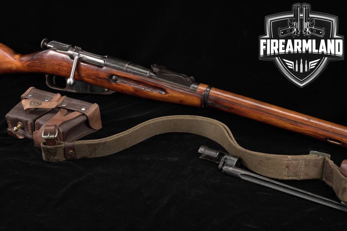 1937 Tula Mosin-Nagant Model 91/30 7.62x54R 29" Five‑Point Star +BAYONET