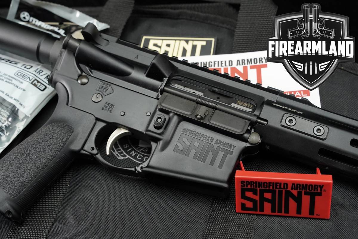 Springfield Armory SAINT Pistol 5.56 NATO AR-15 AR15 7.5" +ORIG CASE