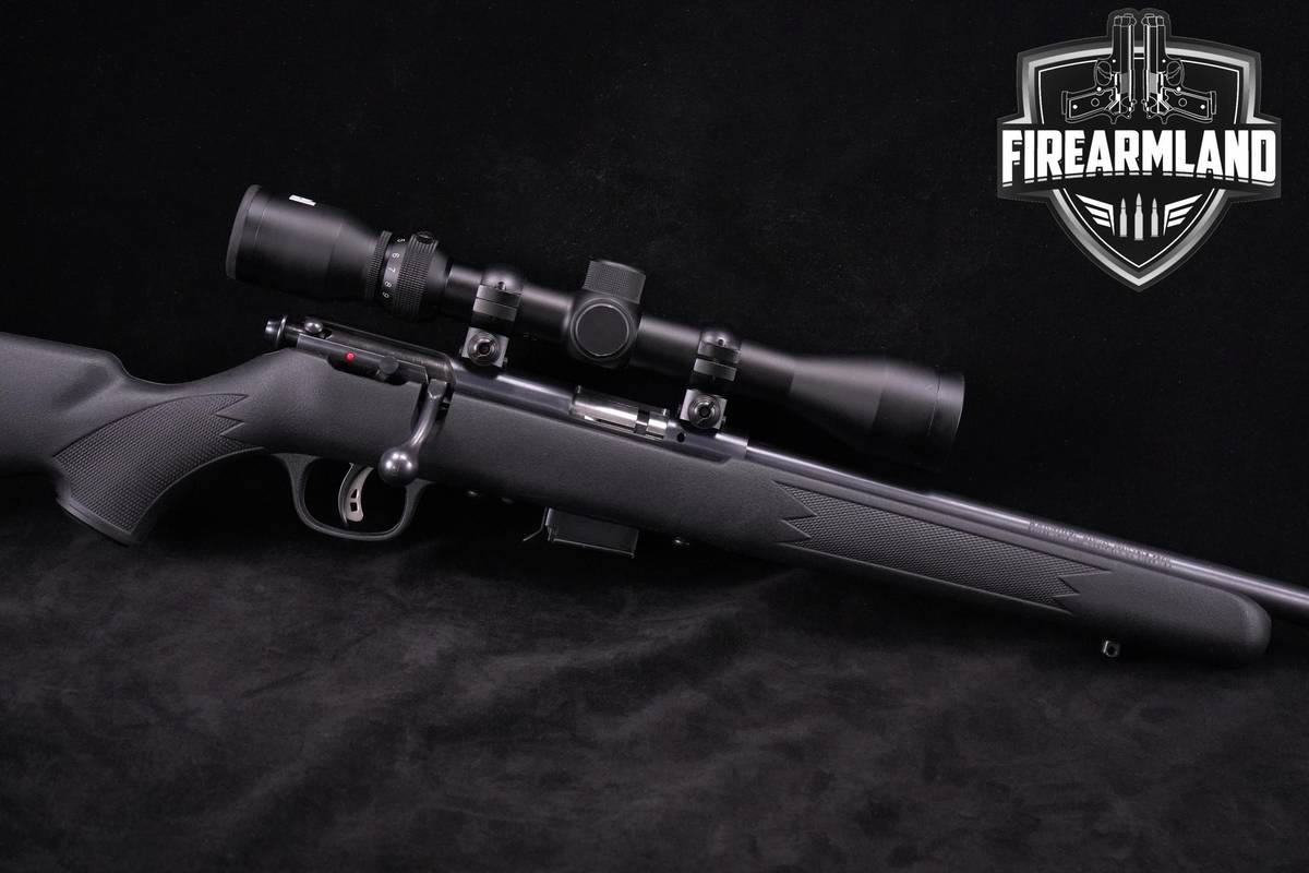 Savage Arms 93-R17 FXP 17 HMR 21" Matte Blued/Black 93R17 Rifle +3 MAGS