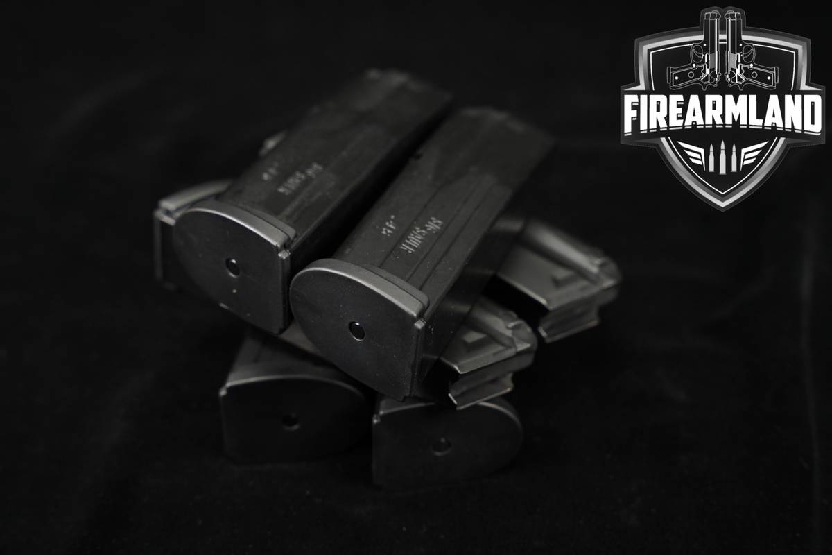 Sig Sauer SIX (6) P320 9 Round Magazines .45 ACP P-320 Mags