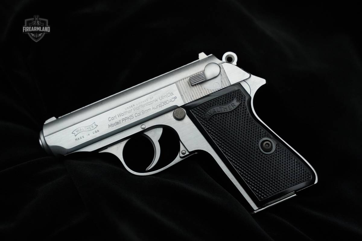 Walther PPK/S 380 Walther 380Auto Pistol PPKS James Bond CC CCW Stainless