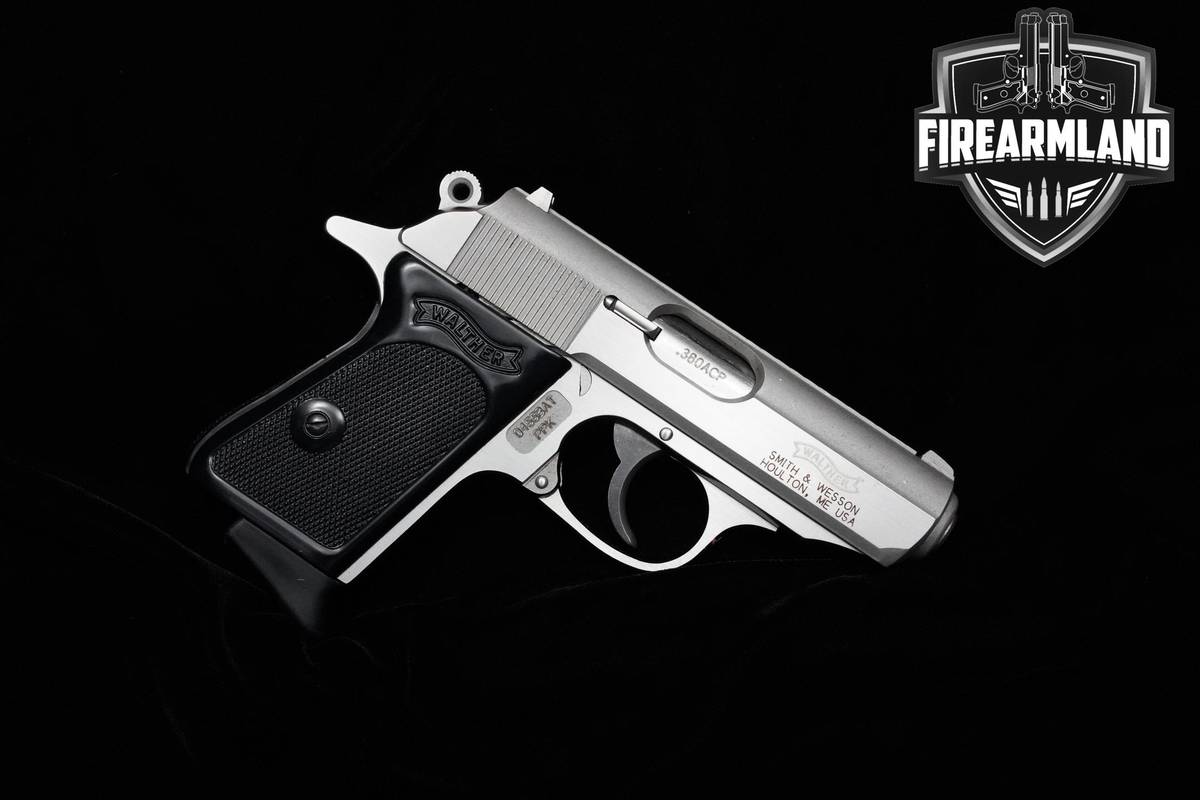 1999-2004 Walther PPK Stainless 380 ACP 3.3" Walther-PPK +2 MAGS & HOLSTER