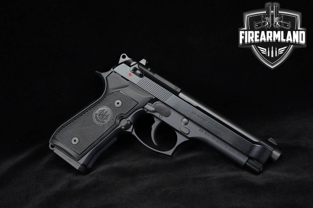 MIL-SPEC Beretta M9 Commercial CA Compliant 9mm 4.9" +ORIG CASE