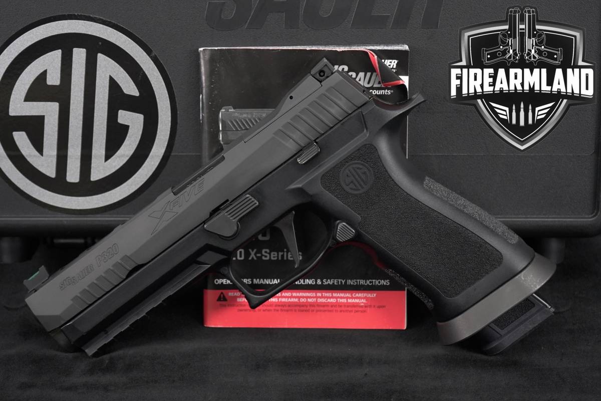 Sig Sauer P320 X-Five X-Series 9mm 5 Stainless P 320 X5 +ORIG CASE