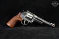 Smith & Wesson (S&W) Model 57-6 .41 Rem. Mag. Nickel in Very Good Condition Image 3