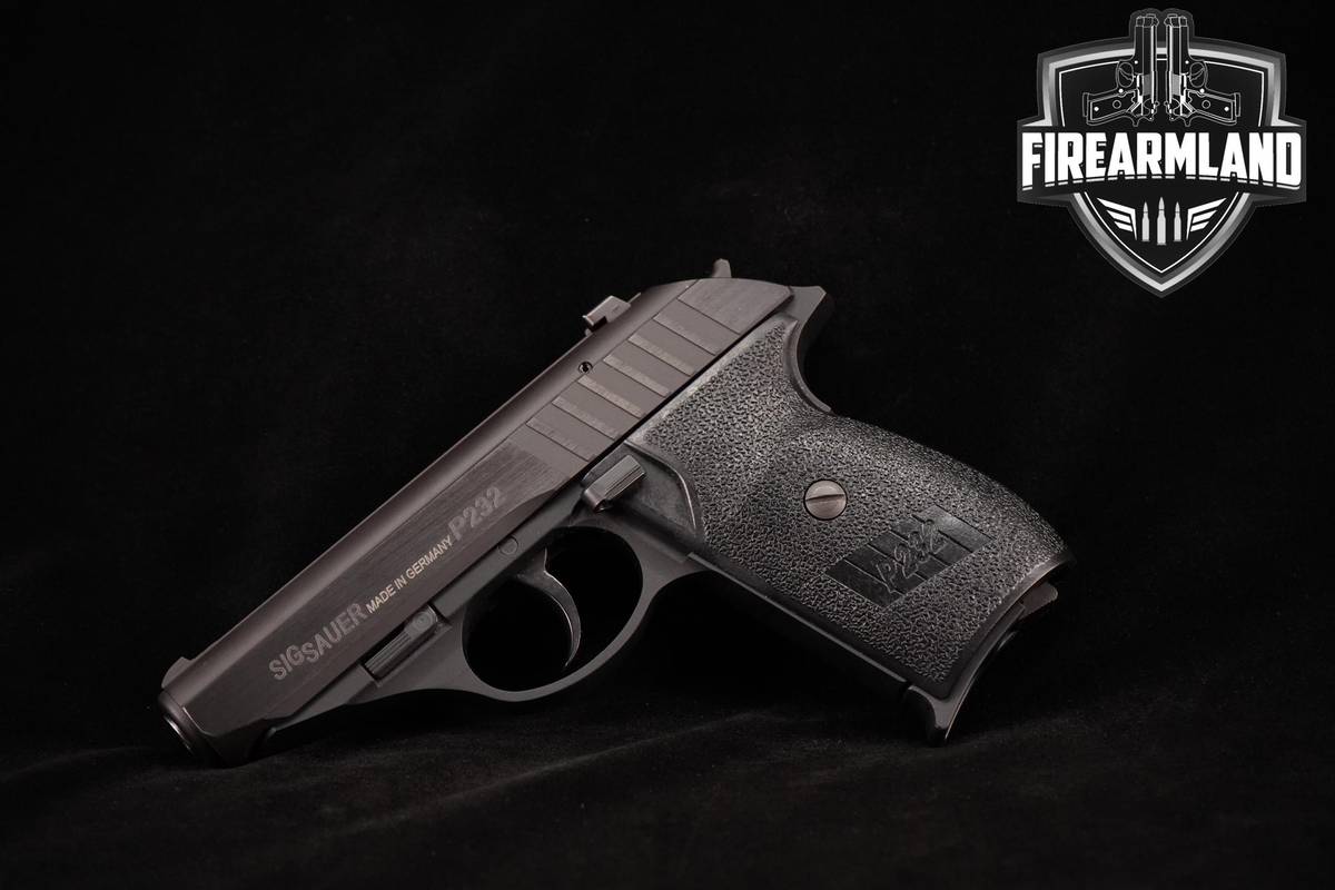 2007 Sig Sauer P232 Nitron 380 ACP 3.6" Nitron +2 MAGS & ORIG CASE