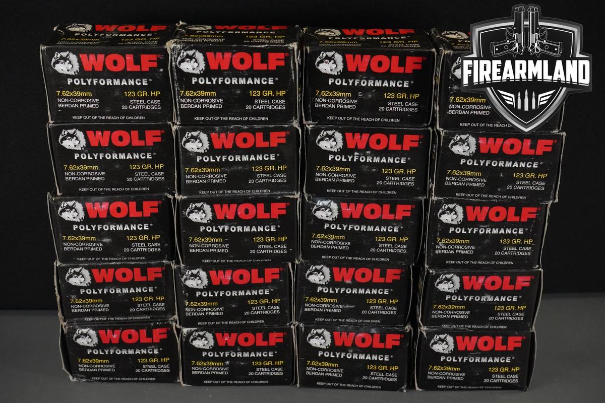 7.62x39 Ammo 7.62x39 Ammunition 400 ROUNDS