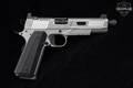 Nighthawk Custom Agent 2 Government, Threaded Barrel 9mm Luger Two-Tone Stainless in Excellent Condition Image 3