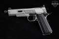 Nighthawk Custom Agent 2 Government, Threaded Barrel 9mm Luger Two-Tone Stainless in Excellent Condition Image 5