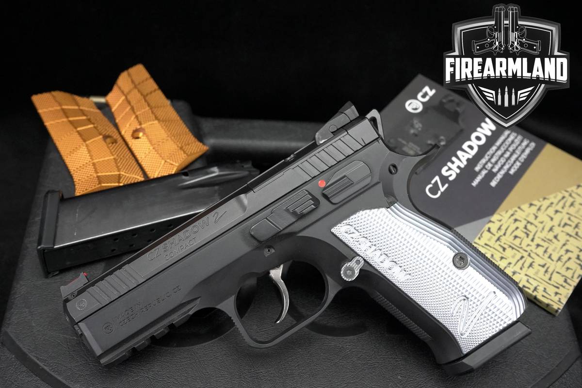 CZ Shadow 2 Compact OR 9mm 4" Optic-Ready +2MAGS & ORIG CASE