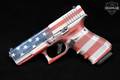 Glock 19 Gen4 9mm Luger American Flag Cerakote in Excellent Condition Image 3