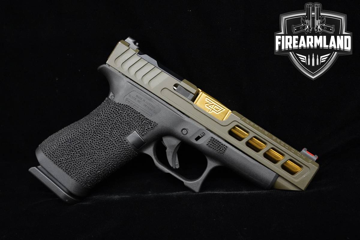 Glock 48 Slimline Custom 9mm 4.1" Two-Tone Glock G48 G-48