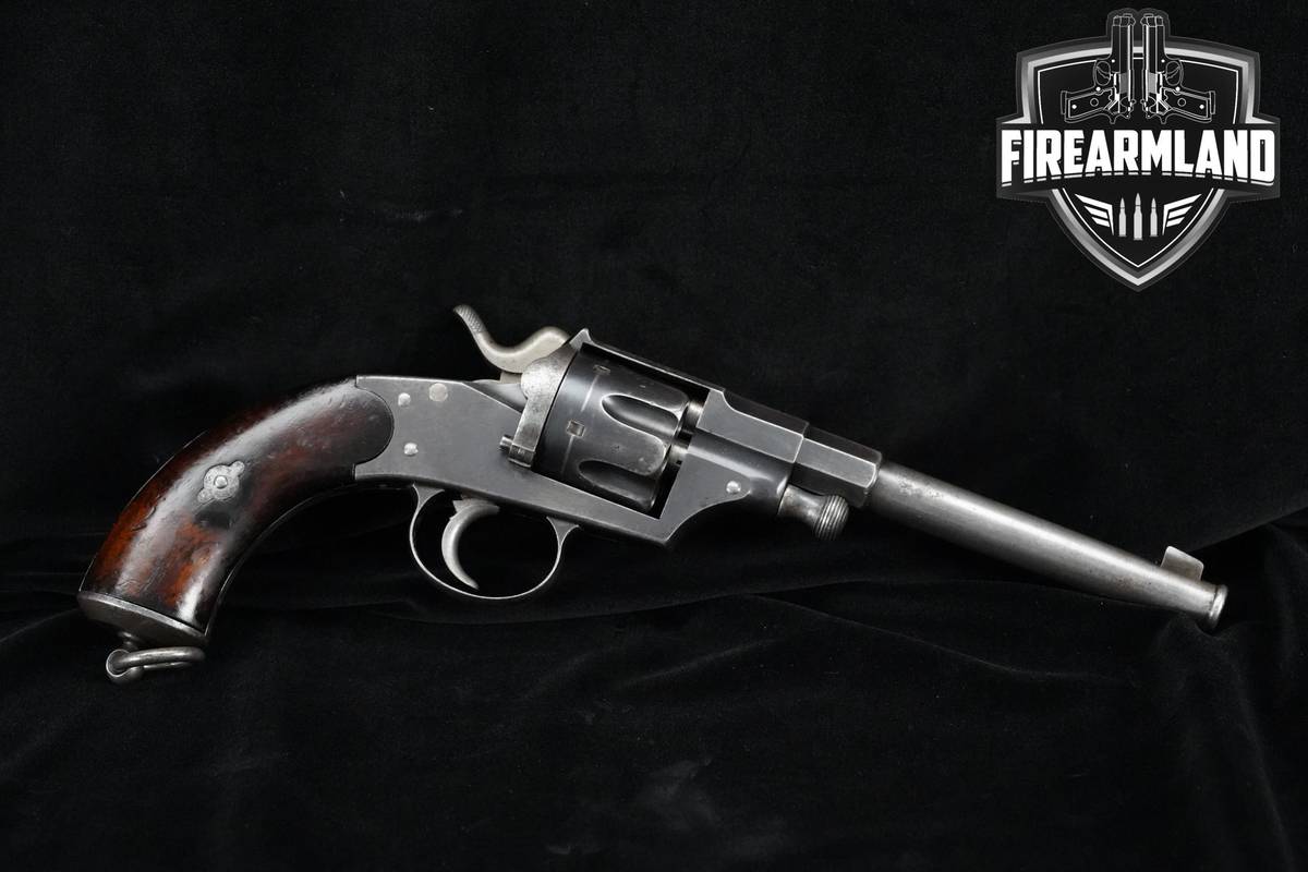Sauer-&-Sauer Co. Suhl Model 1879 Unit-Marked Reichsrevolver 10.6x25mmR GF