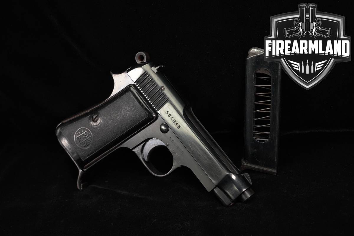 1943 Beretta Modello 1935 P 3.5" 32 ACP Blued +2 MAGS