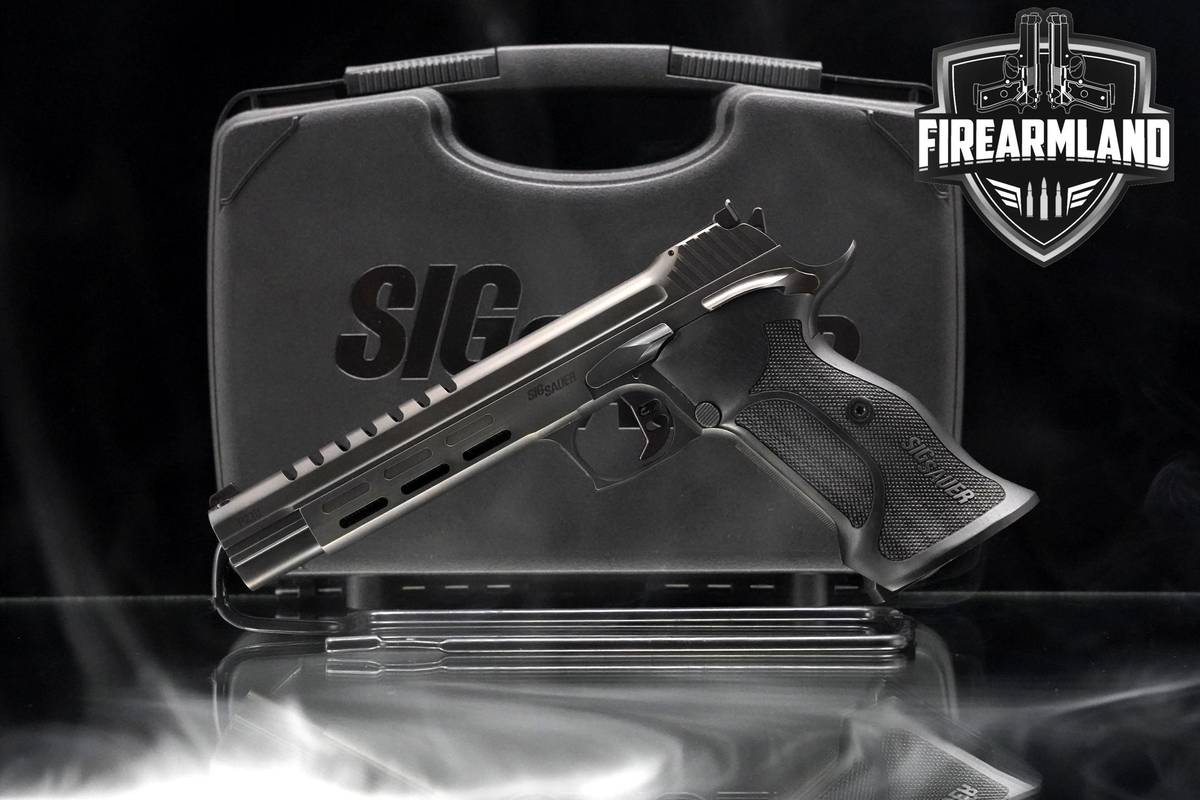 UBER RARE Sig Sauer P210 SKELETON GERMAN MASTERSHOP 9mm 6" Sig-Sauer P-210