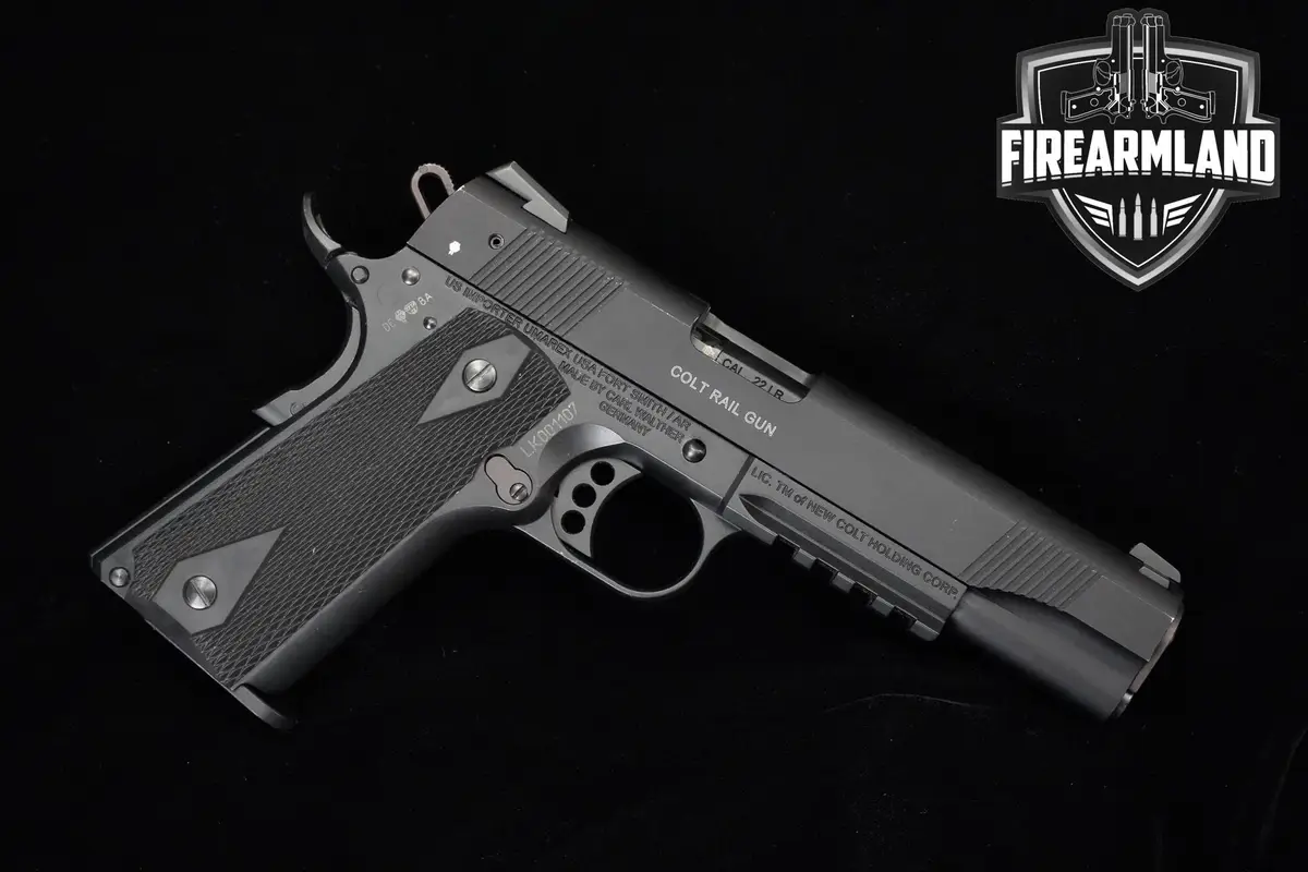Colt-Walther Government Model Rail Gun 22LR 1911 Government +ORIG CASE