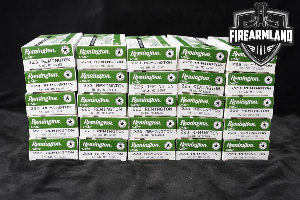 500 RDS! 223 Rem Ammo 223 Remington