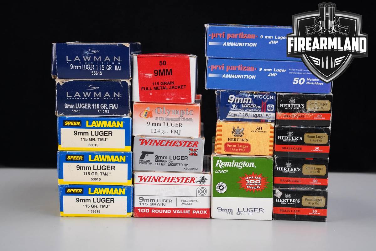 1000 RDS! 9mm Ammo