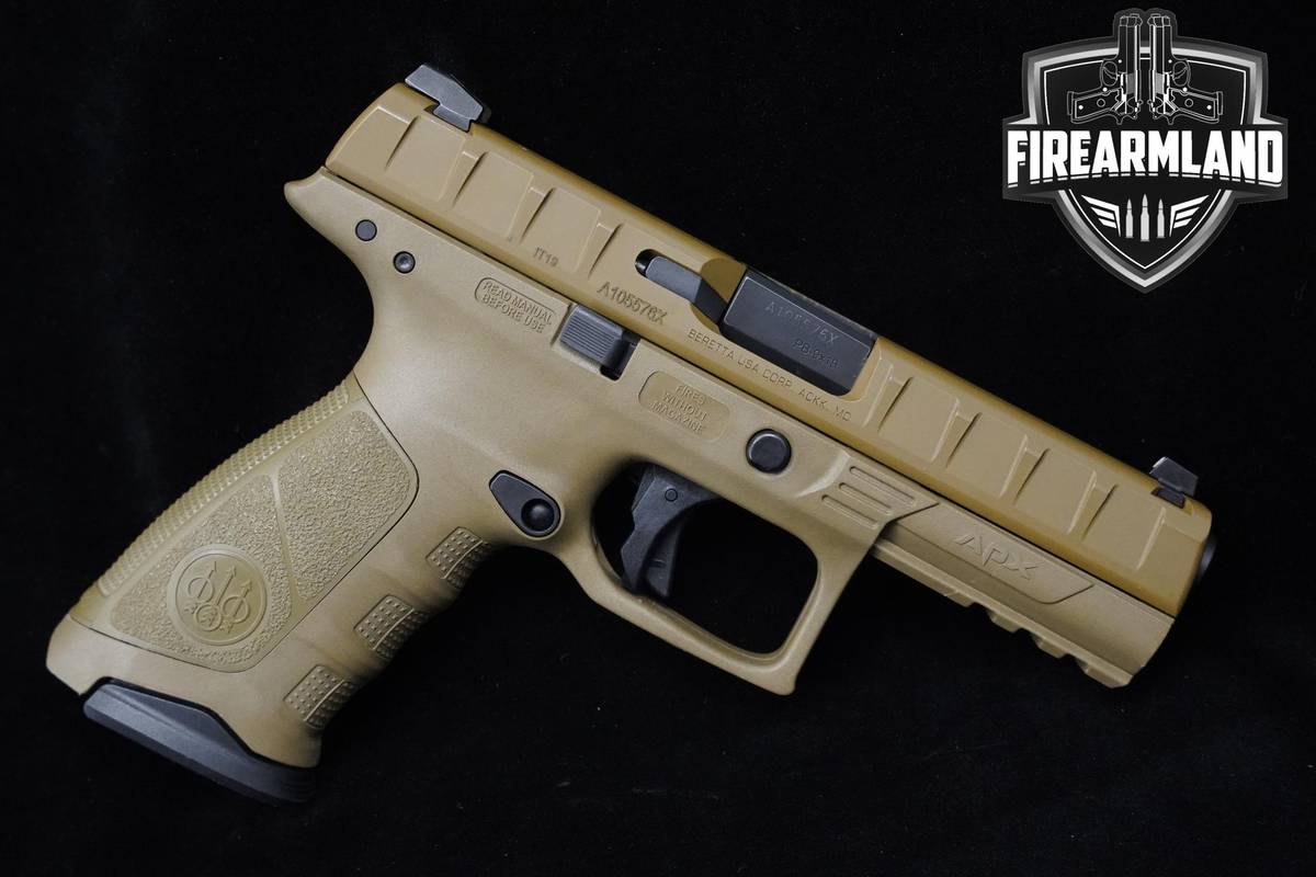 Beretta APX FDE 9mm 4.25" Beretta-APX FDE +2 MAGS