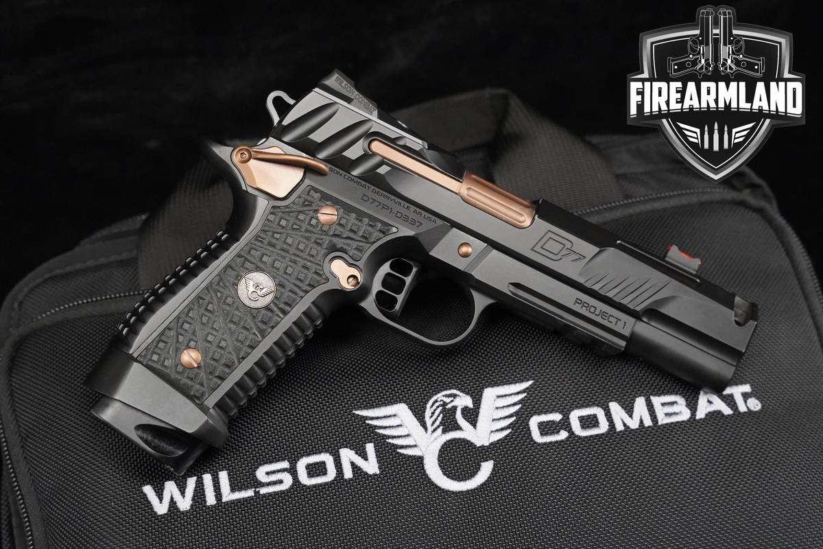 Wilson Combat (WC) D77 Project 1 9mm 5" Two-Tone WC D77 +3 MAGS & ORIG CASE