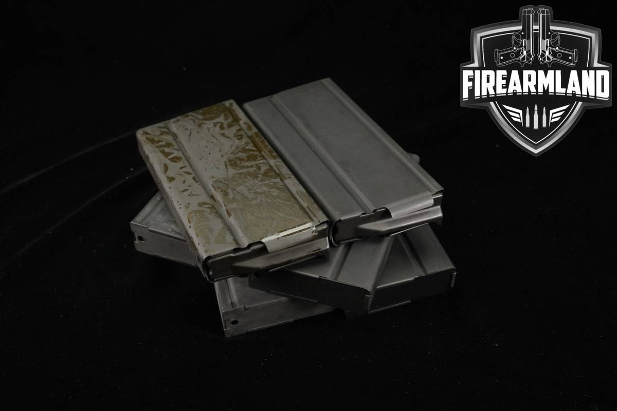 Springfield Armory SIX (6) M1A 20-Round Magazines 7.62x51 NATO M-1A Mags