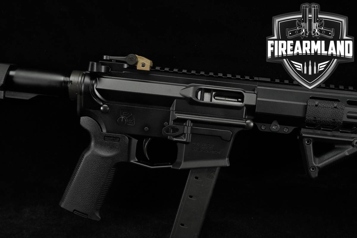Aero Precision EPC-9 9mm AR9 8" EPC9 THREADED, SB TAC BRACE