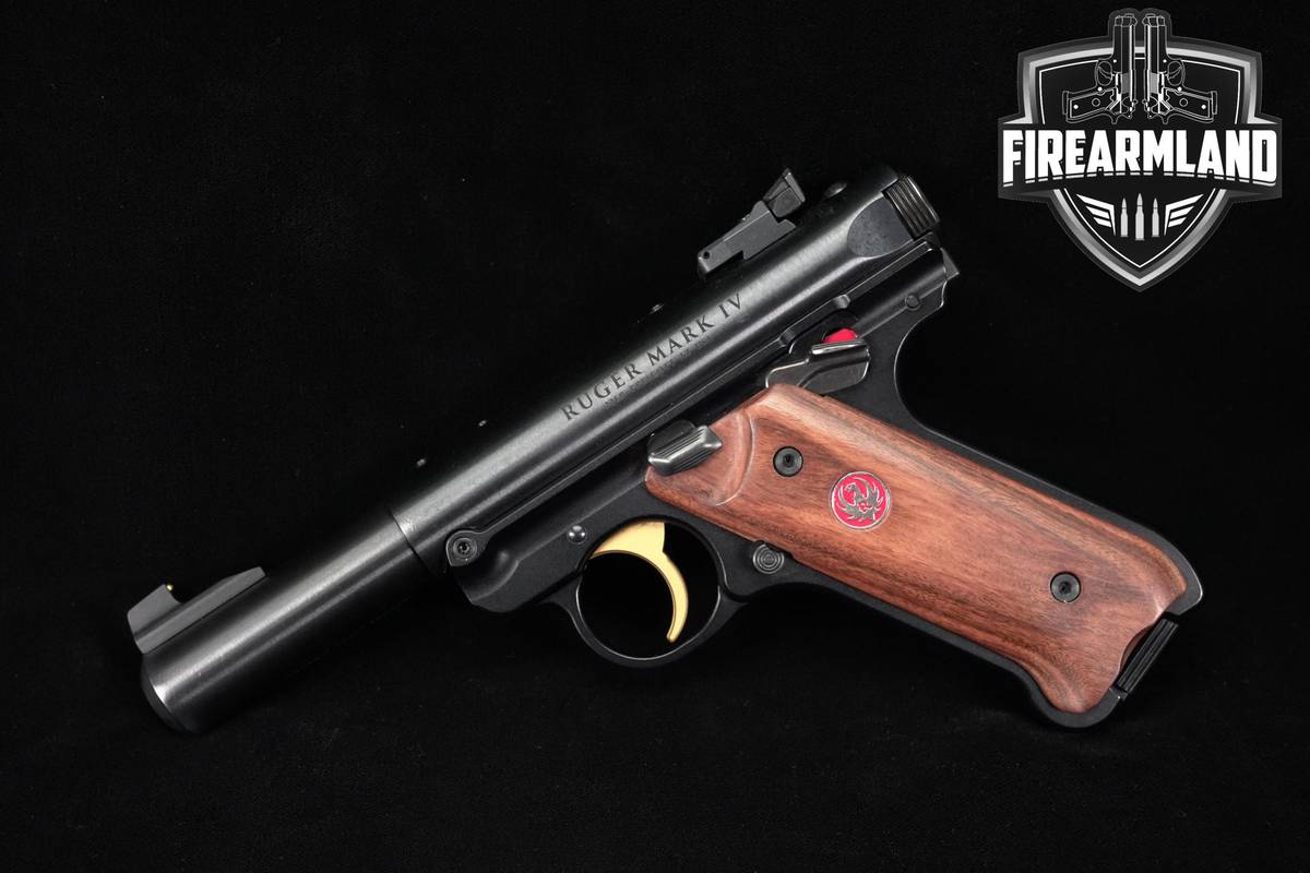 LIMITED! Ruger Mark IV CAHSS Lipsey's Exclusive 22LR 4" Blued +ORIG CASE