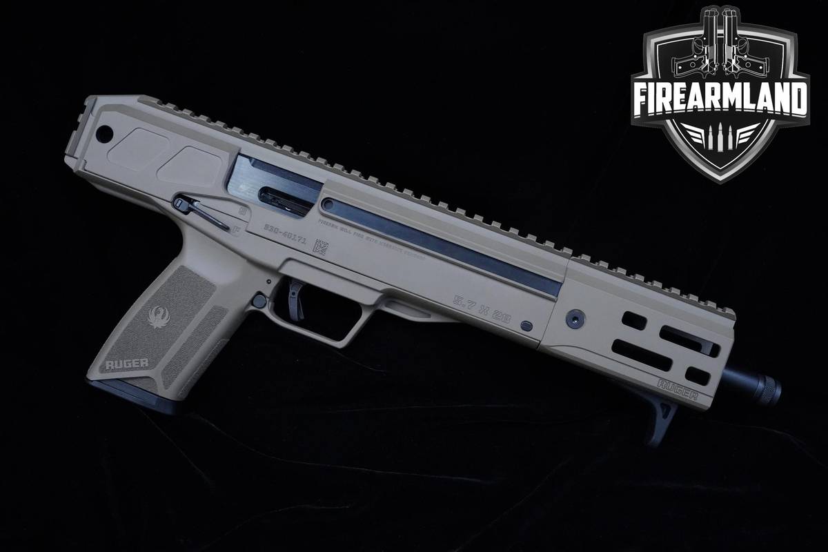 LIKE-NEW Ruger LC Charger 5.7x28 10.3" FDE Ruger