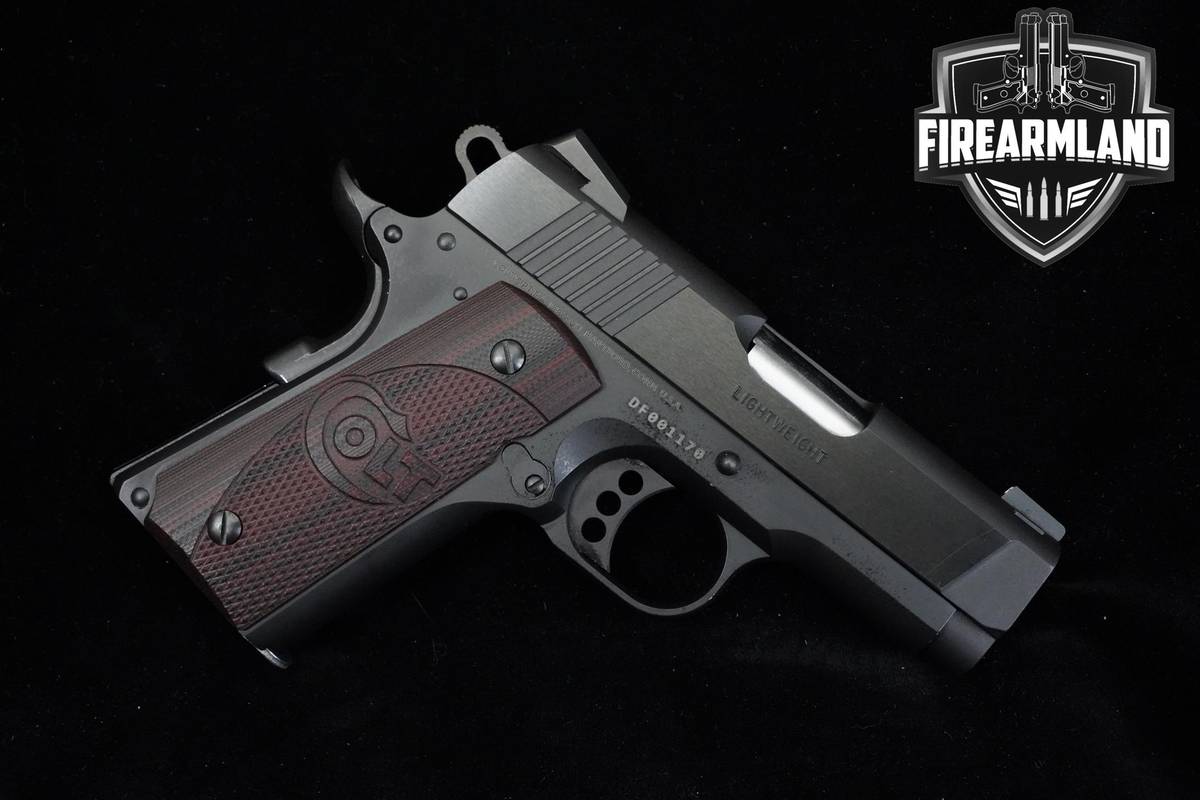 Colt Defender 9mm 1911 3" Royal Blue Colt-Defender 1911 ORIG CASE