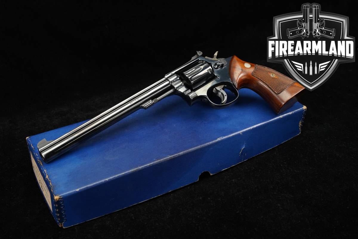 1958 Smith & Wesson S&W Model 14 K-38 Masterpiece 38Spl 8 3/8" +ORIG BOX