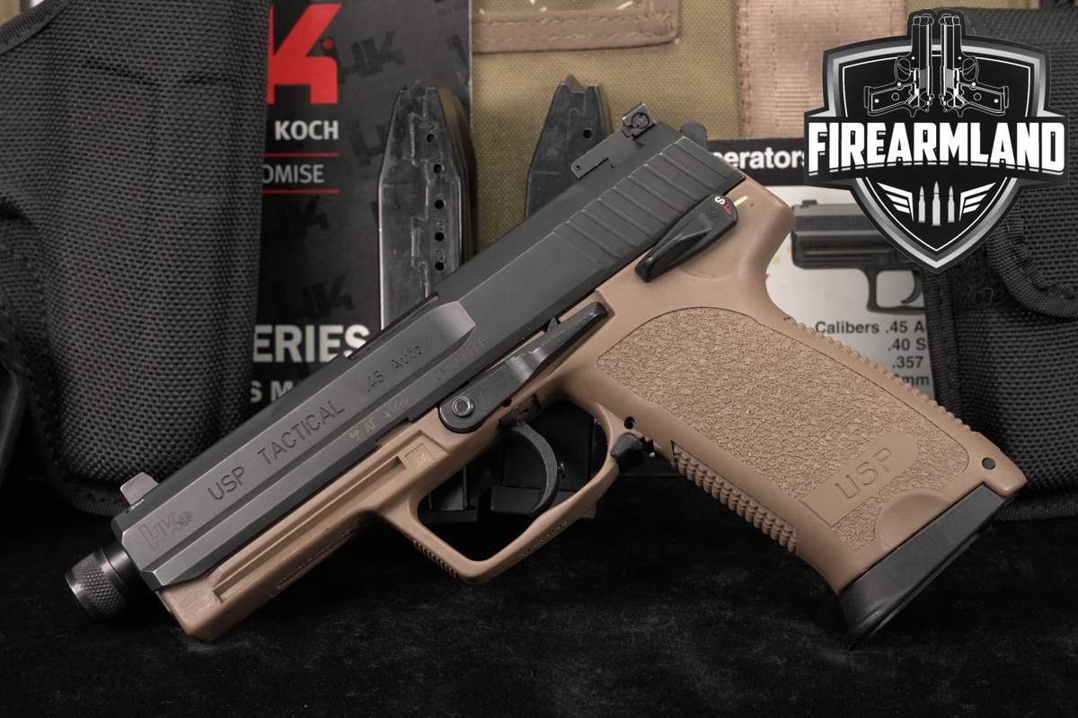 LIMITED 1 Of 500 Heckler & Koch USP Tactical Taupe/Desert Tan H&K USP45