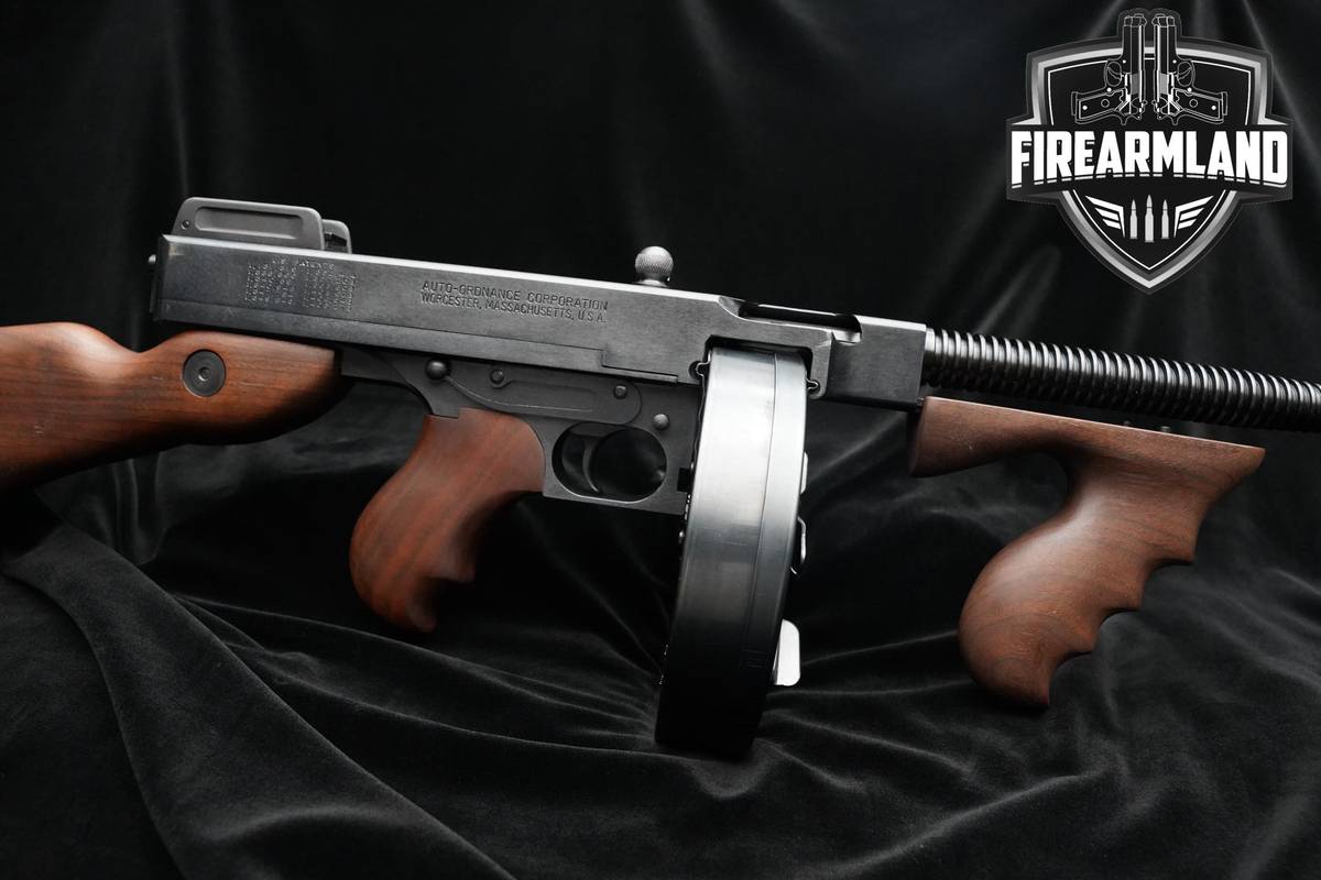 Auto Ordnance Thompson 1927A-1 Deluxe Carbine T150D 45 ACP 16.5" Blued 50+1