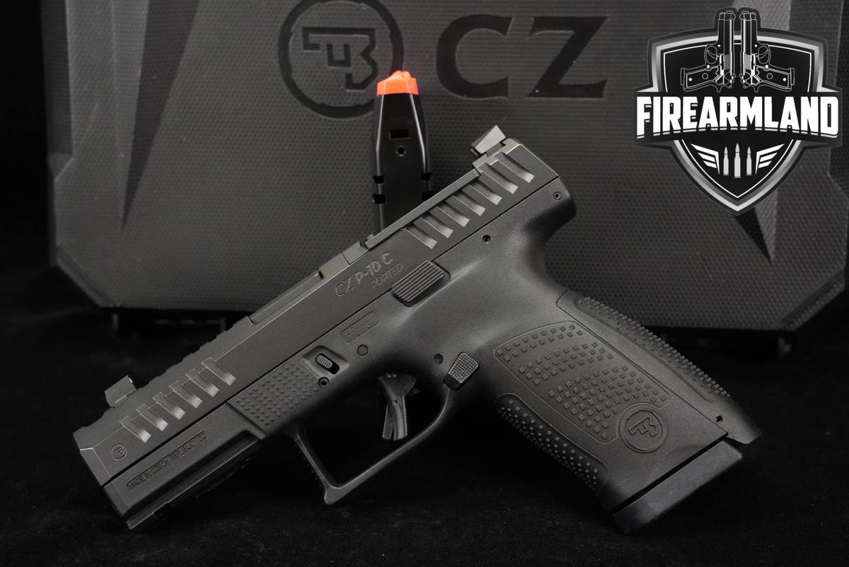 CZ P-10 C Optics-Ready 9mm 4.02" P10C P10 PORT +2 MAGS, ORIG CASE