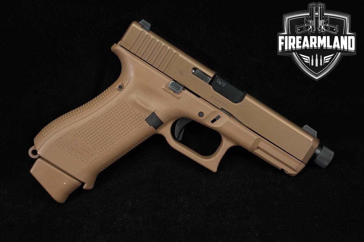 Glock 19X Crossover Gen 5 9mm 4.5" Duty-Carry Coyote nPVD +5 MAGS & OG CASE