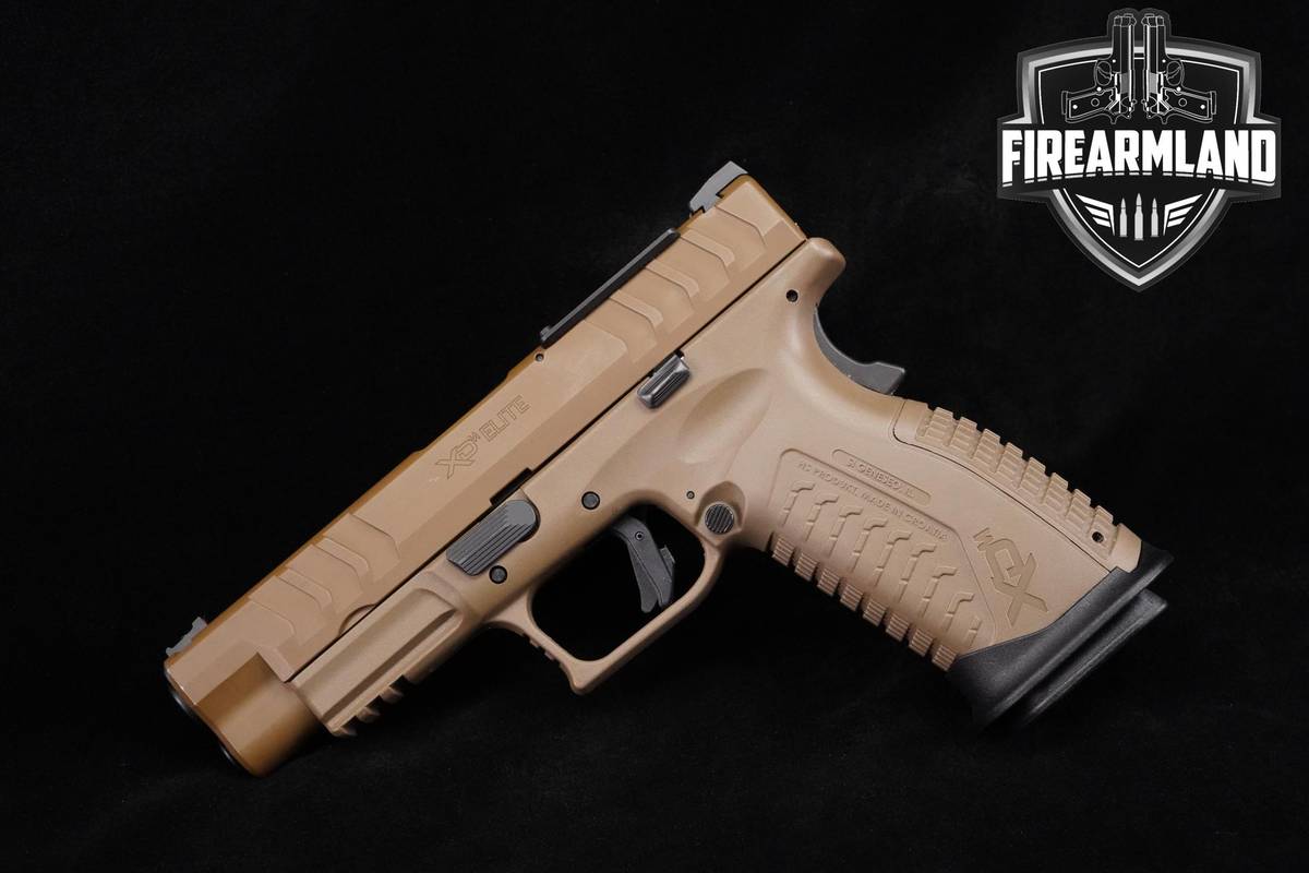 Springfield Armory XD-M Elite 4.5" OSP 10mm FDE XDM +2 MAGS & ORIG CASE