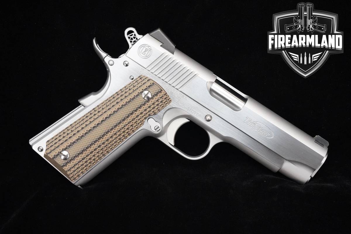 Tristar American Classic Commander 9mm 1911 4.25" Silver +ORIG BOX