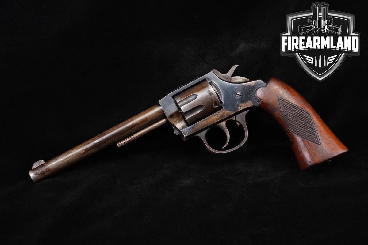 1947-1954 Iver Johnson Target Sealed 8 Second Model 22LR 6" Blued DA/SA