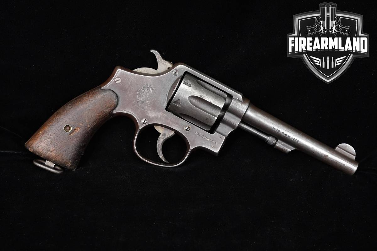 1942-1943 Smith & Wesson S&W Victory Model Wartime Military Police-pattern