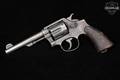 1942-1943 Smith & Wesson (S&W) Victory Model Wartime Military & Police-pattern, U.S. PROPERTY G.H.D. marked .38 S&W Parkerized in Fair Condition Image 4