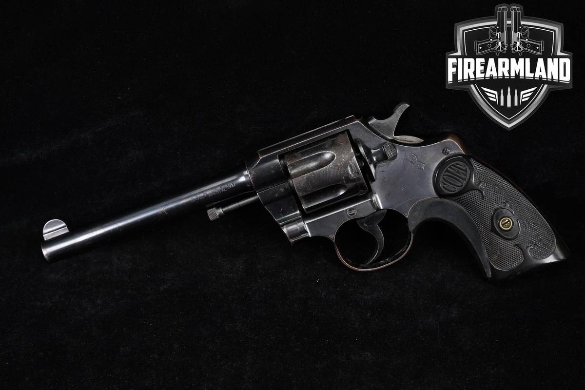 1922 PRE-WAR Colt Army Special 38Special 6" Blued DA/SA