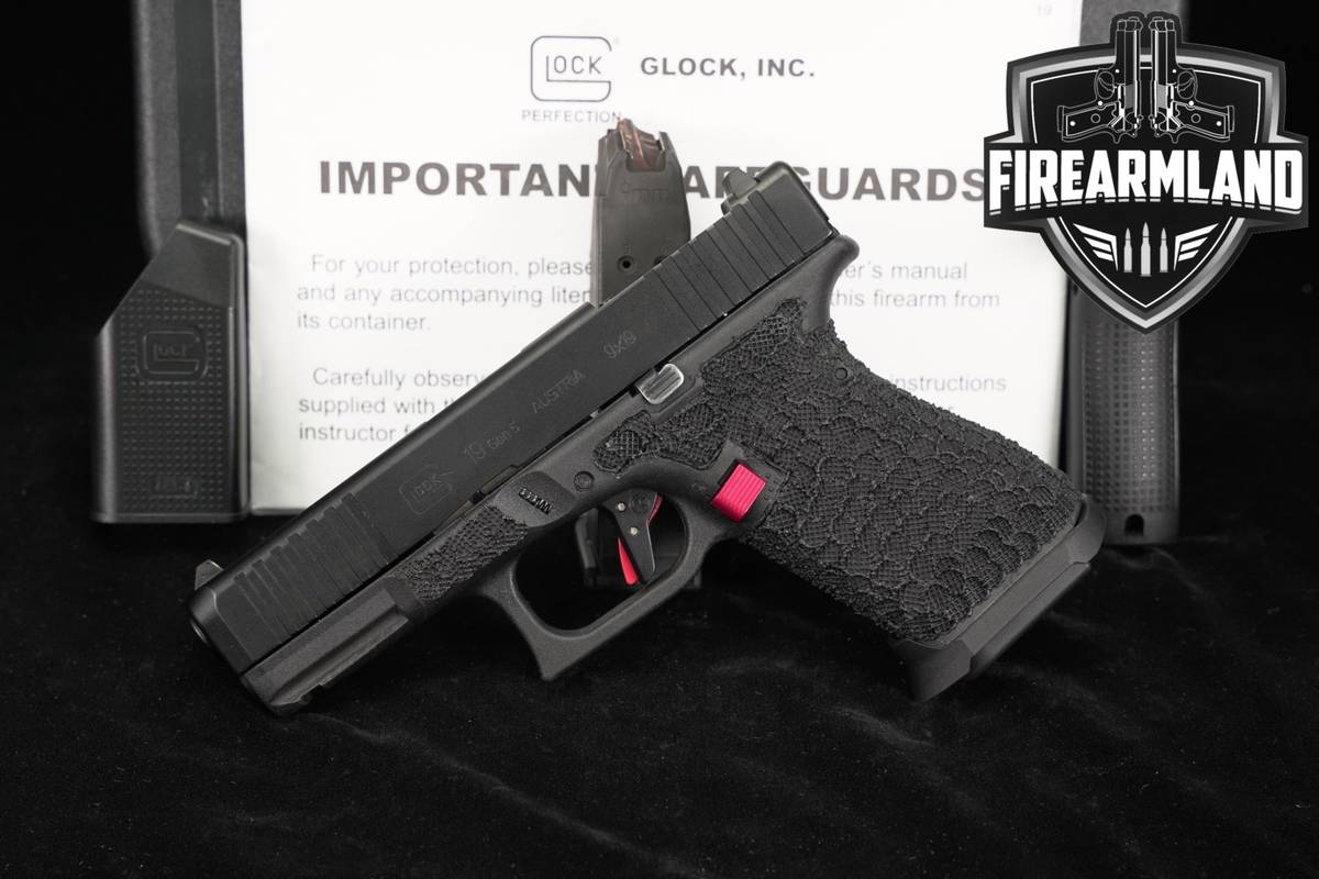 Glock 19 Gen5 G19 Gen 5 9mm 4.02 TIMNEY TRIGGER +2 MAGS & ORIG CASE